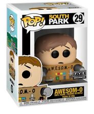 Funko POP Awesom-O (Unmasked) #29 FYE Exclusive South Park cartoon w/ protector picture