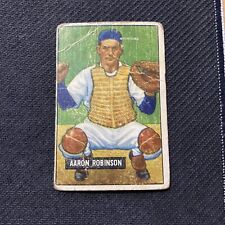 1951 Bowman Baseball #142 Aaron Robinson Detroit Tigers picture