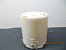 Victorian Milk Glass Vanity Dresser Jar with Lid 5