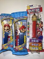 Lot 3 Pez Dispensers New Super Mario Brothers Mario Donkey Kong New Package picture