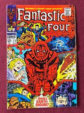 Fantastic Four #77 -complete reader copy- Kirby Lee Galactus Silver Surfer picture