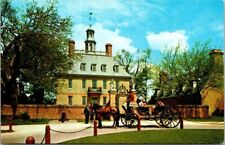 Vintage Virginia VA Williamsburg Governor's Palace Postcard picture