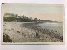 vintage 1930 Dover Bluffs York Beach Maine post card picture
