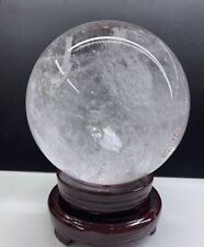 15.4LB Natural Clear Quartz Sphere Large Crystal Ball Reiki Healing picture
