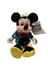 Disney Store Tourist Mickey Mouse Bean Bag Plush 8