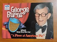 2002 Topps American Pie - George Burns Coat picture