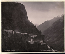 Schroeder, Switzerland, Vintage Photomechanical Print Split Pass Photomecaniq picture