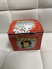 1999 Mewtwo Pokemon 24K Gold Plated Trading Card Limited Ed Burger King, sealed picture