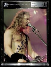 Metallica James Hetfield Signed 8x10 Photograph BECKETT (Grad Collection) picture