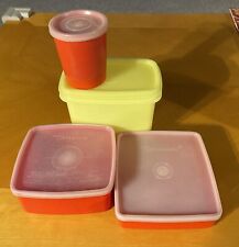 Vintage Tupperware Lot Of 8 Misc. Containers Various Sizes picture