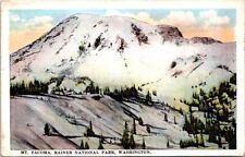 1922, Mt. Tacoma, RAINER NATIONAL PARK, Washington Postcard picture