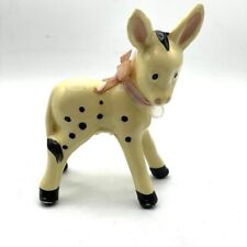 Shawnee Pottery Donkey Figurine Vintage 40's Burro Mule Donkey RARE Collectible picture