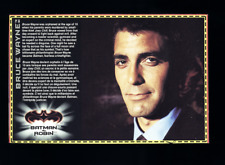 1997 Canadian Promo Jumbo Card Batman George Clooney Kellogg's Cereal DC Wayne picture