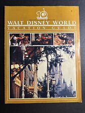 Vintage 1981 Walt Disney World Vacation Guide Tencennial Edition VERY RARE picture