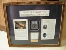 Treasure from 1857 SS Central America Shipwreck PCGS Encapsulated Gold Nuggets picture