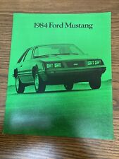 1984 Ford Mustang Catalog picture