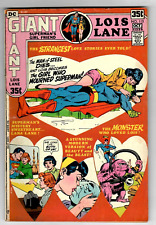 Lois Lane # 113 (5.0) 10/1971 D.C. Giant-Size Early Bronze-Age 35c Strangest 🚚 picture