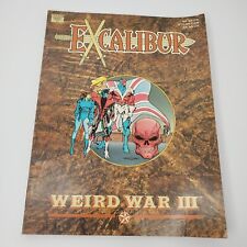 Excalibur Weird War III (3) #1 Marvel (1990) GN Vintage Graphic Novel picture