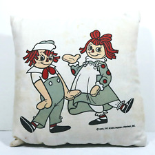 1978 Raggedy Ann and Andy Pillow Bobbs Merrill picture
