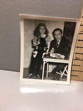 Vintage Photo 40's Cow Girl & Man Toy Guns Doll g picture