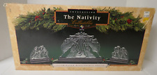 Vintage 1995 Nativity Collectibles Crystalline Illuminated Renaissance Series picture