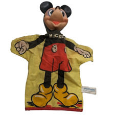 Vintage Gund Walt Disney Productions Mickey Mouse hand puppet picture