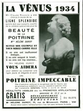 Venus 1934 Antique Advertising 1935 Beauty Product Magazine picture