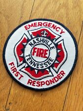 TENNESSEE TN NASHVILLE FIRE DEPT PATCH EMERGENCY FIRST RESPONDER picture