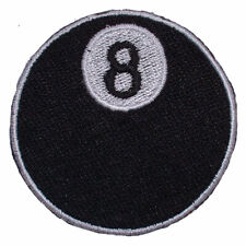 8 BALL Embroidered Shoulder Patch 2-1/2