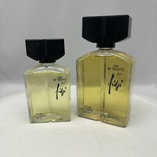 Pair Vintage FIDJI Guy Laroche Factice Perfume Store Display Dummy Bottle 6.5