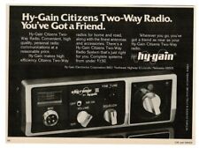 1975 HY-GAIN Hy-Range III Citizens Two Way Radio CB Vintage Print Ad picture