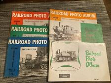 Railroad Photo Album Vols. 1-6: Steam Locomotives 4-4-0, 2-8-0, 0-6-0, 4-6-0,... picture