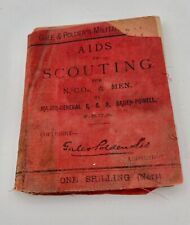 Very Rare Documented Field Use of Robert Baden Powell’s,”Aids To Scouting “ Book picture