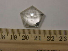 Clear quartz faceted gem 18x18x11mm  Brazil 17 carats jn59 picture