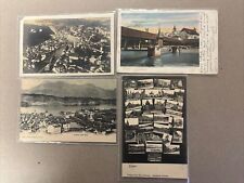 Various Vintage Luzern Switzerland Suisse Schweiz Lot Of 4 Postcards Postkarte picture