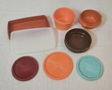 Vintage Tupperware Lot - Bowls, Lids, Containers - 8 PC picture