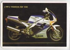 Vintage Yamaha FZR 1000 FZR1000 Sports Motorcycle 1990's Collectible Card picture