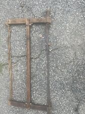 antique bow saw picture