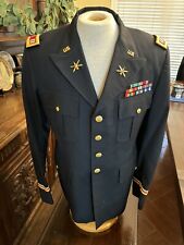 US ARMY OFFICER CAPTAINS AIR DEFENSE ARTILLERY DRESS JACKET - LARGE 43 LONG picture