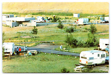 Postcard Maple Creek SK Canada Maple Creek Tran Canada Campsite picture