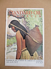 Standard Oil Bulletin August 1930 Bottle Water Industry Arrowhead Water SoCal picture