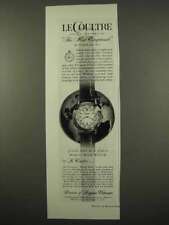 1957 Longines LeCoultre World Wide Watch Ad picture