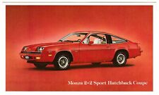 Vtg 1979 Chevrolet Monza 2+2 Sport Hatchback Coupe UNP Orig. ‘79 GM Dealer Ad PC picture