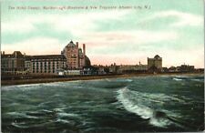 Atlantic City NJ~Ocean Waves @ Hotel Dennis Marlborough-Blenheim~Traymore~c1905 picture