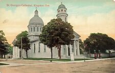 St Georges Cathedral Kingston Ont Undivided Back UP Postcard picture