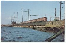 Pennsylvania RR EMD E7 Railroad Train Engine 4222 Locomotive Postcard picture