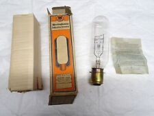 VINTAGE WESTINGHOUSE MAZDA LAMP PROJECTION 1000W 115V T20 C13D BULB NEW picture