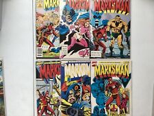 The Marksman 1-5 Annual 1 Complete Hero Comics 1988 Bruce Harlick picture