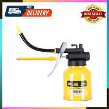 Pistol Pump Oiler Metal Oil Can Lubrication Oil Gun 6.8oz 200ml Can Bottle With picture