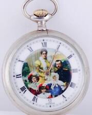 Antique Omega Pocket Watch  WWI Imperial Russ c1916-Romanov's Royal Family Dial picture